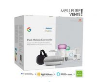 Pack maison connectée Philips Hue / Google à 179€ ! au lieu de 299€