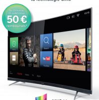 Bon plan Tv Incurvée Thomson 55UD6696 UHD  qui revient à 450€ !