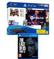 Bon plan Pack console PS4 + FIFA 21 + The Last of Us Part II à 289€