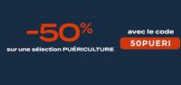 Soldes CDISCOUNT : code promo de 50% en plus sur des articles de puericulture !