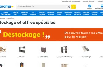 castorama destockage