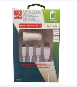 chargeur allume cigare switch