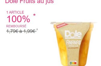 dole fruit au jus