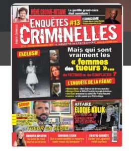 enquetes criminelles magazine