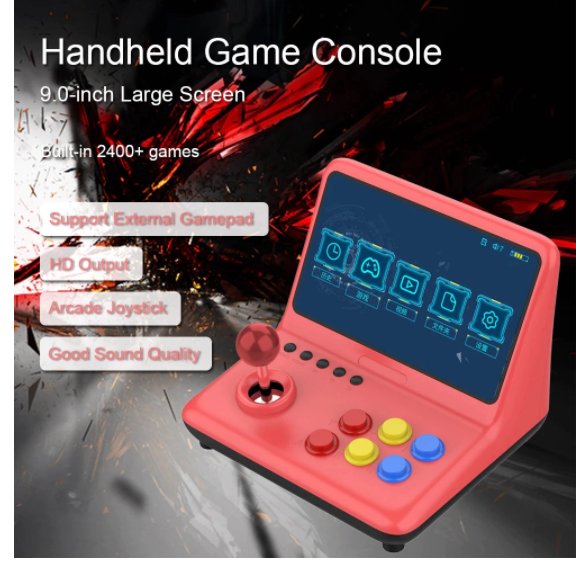 Console Portable Retrogaming X9 Écran IPS 5,5 HD - 15000 Jeux + E-Book Console Avec E-book Musique Console Portable Retrogaming X9 Écran IPS 5,5 HD - 15000 Jeux + E-Book Console Avec E-book Musique