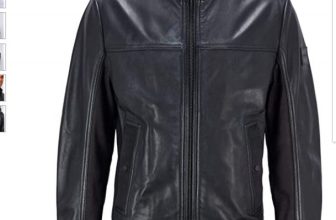 blouson hugo boss cuir