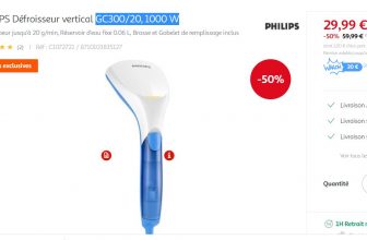 defroisseur vertical