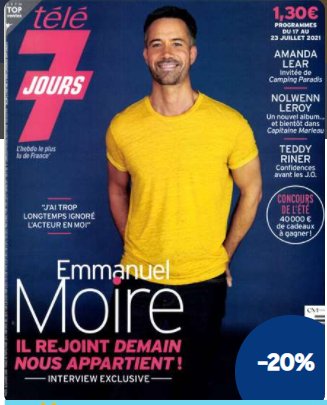 Tele 7 Jours magazine abonnement