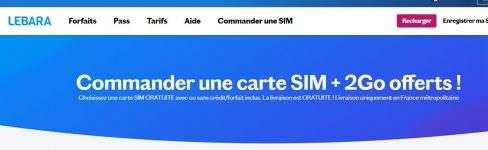 lebara carte sim