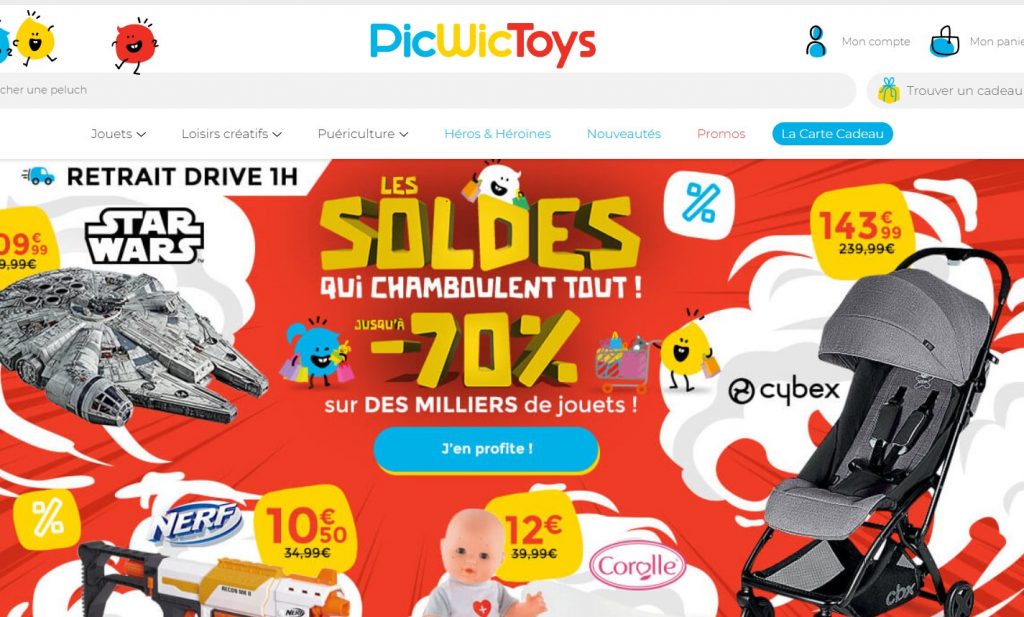soldes picwictoys
