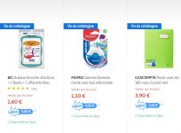 auchan fourniture scolaire