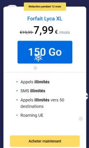 forfait mobile lyca mobile
