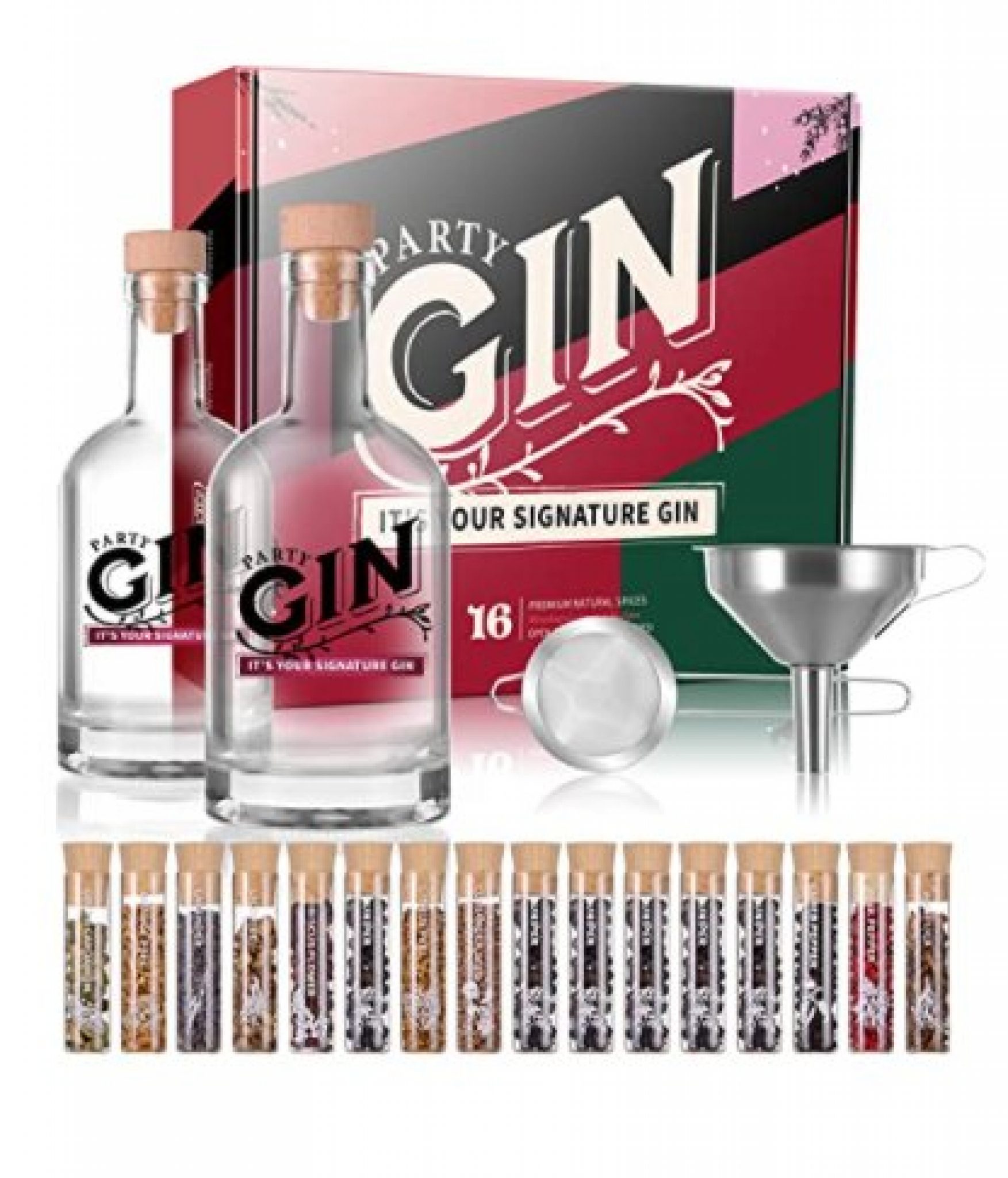 Kit de fabrication de gin à la maison pas cher à 21.5€