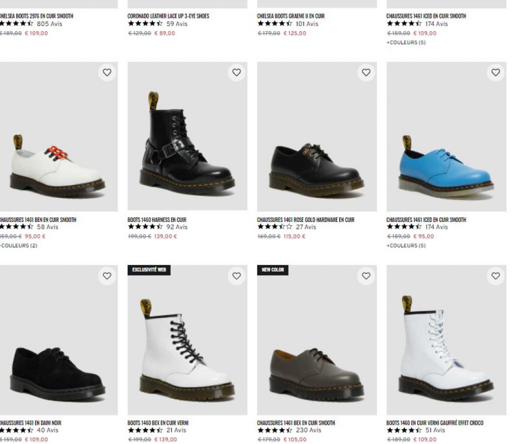 drmartens chaussures