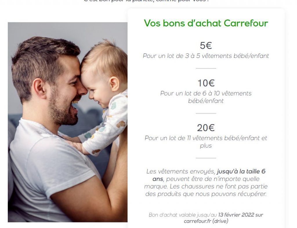 11 Vetements Enfants Recycles Un Bon D Achat Carrefour De