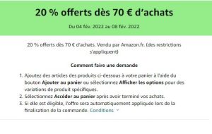 amazon 20 70