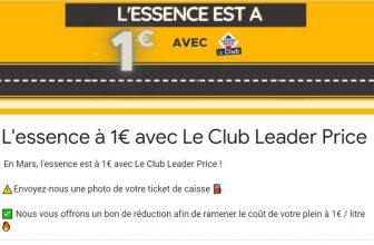 leader price carburant