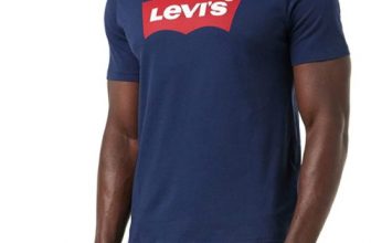 tee shirt levis set in neck