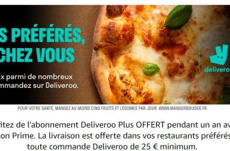 deliveroo plus amazon prime