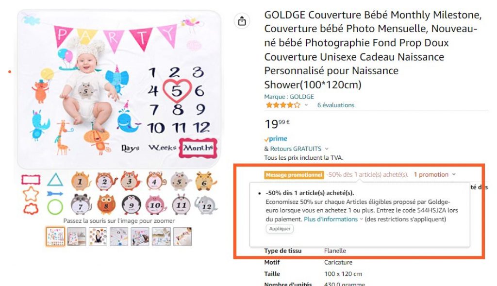 couverture avec reduction