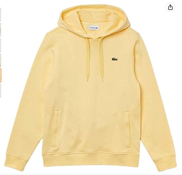 sweat lacoste hommes