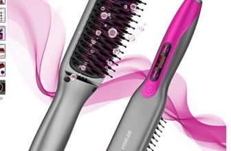 brosse chauffante lissante