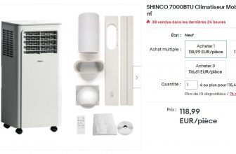 climatiseur 7000