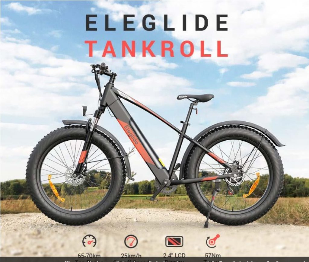 eleglide tankroll vtt 750 watts pas cher