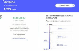 prixtel oxygene forfait mobile