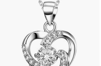collier en argent coeur