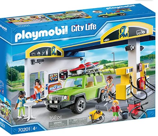 playmobil station service 70201