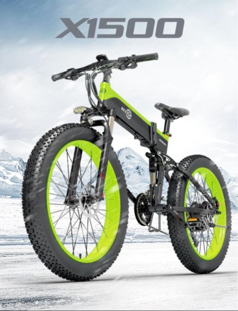 bezior x1500 fatbike electrique