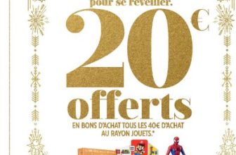 intermarche jouet bon achat