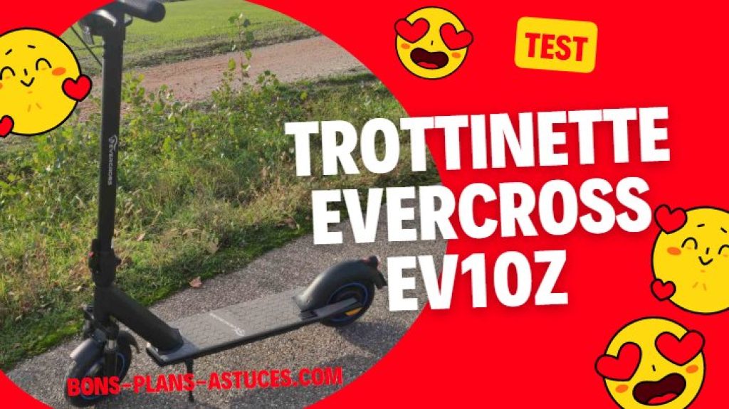 la Trottinette electrique EVERCROSS EV10Z decouvrez notre test