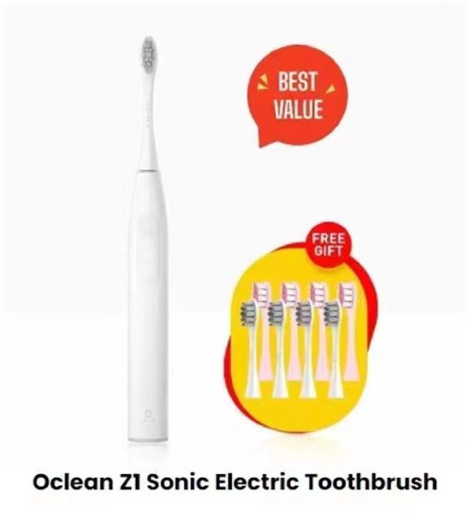 brosse à dent oclean z1 + brosses offertes