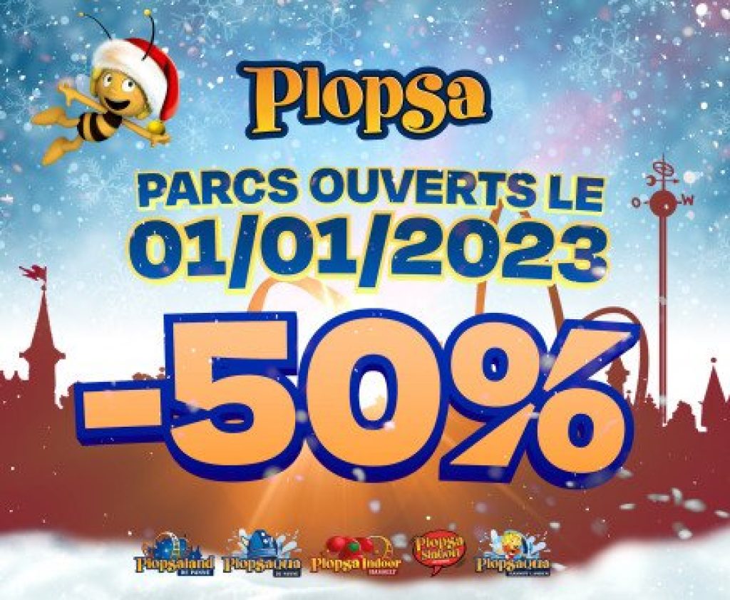 plopsa 1er janvier