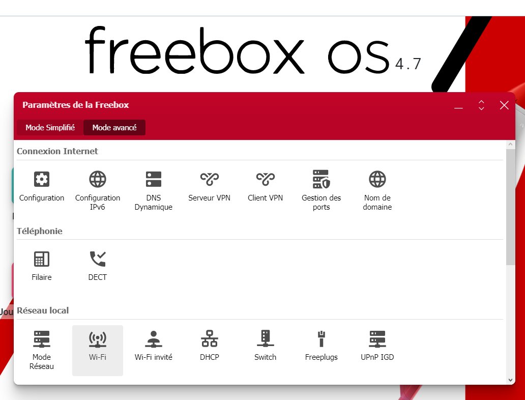 freebox revolution wifi