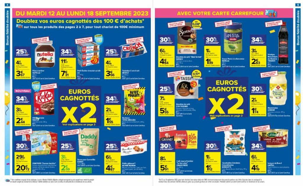carrefour credit double 2