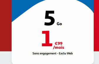auchan telecom forfait 5go