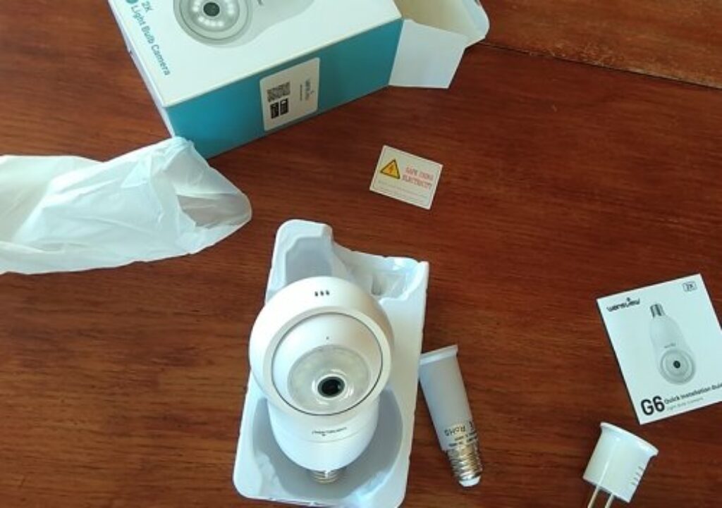 wansview g6 dans la boite