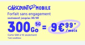 cdiscount mobile 300