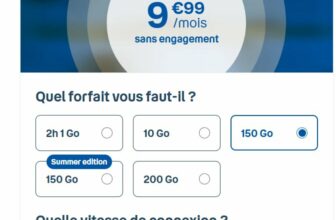 forfait mobile bandyou 150 go