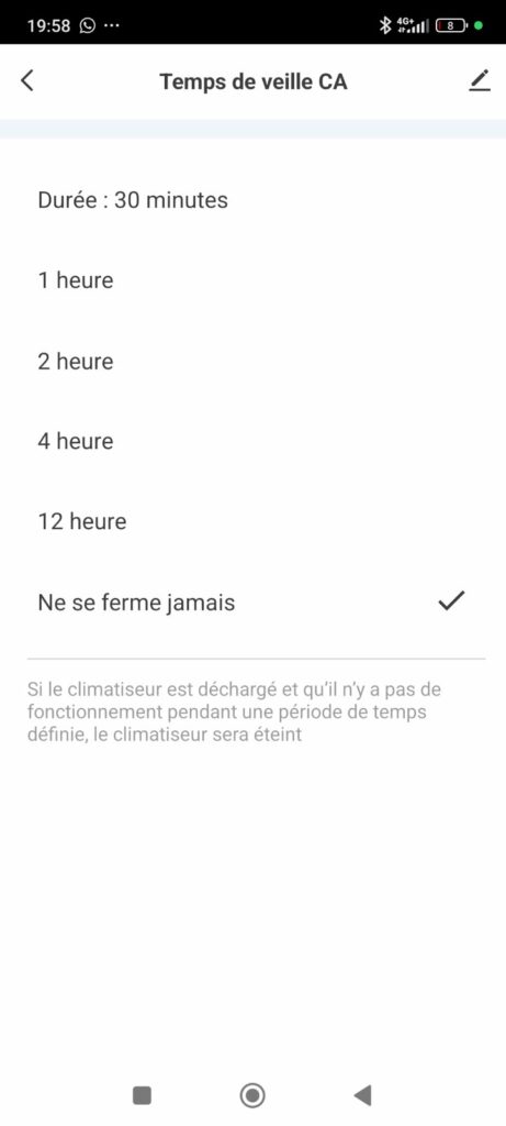 oscalpowermax temps de veille ca