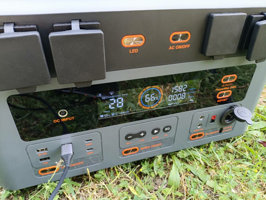 powermax2400 chargementsolairepanneau