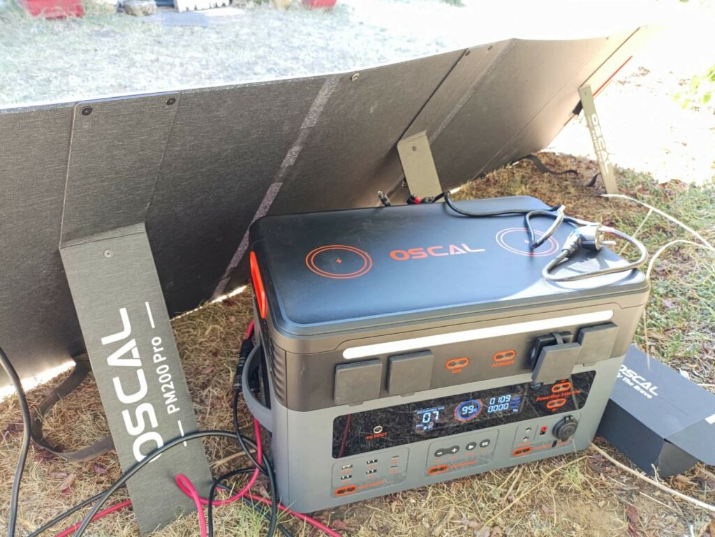 oscal powermax 2400 pro derrierepanneau