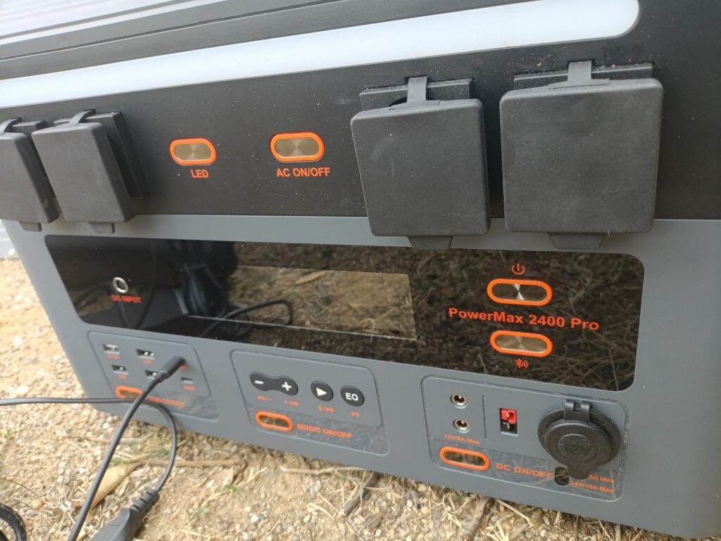 powermax2400 pro face avant