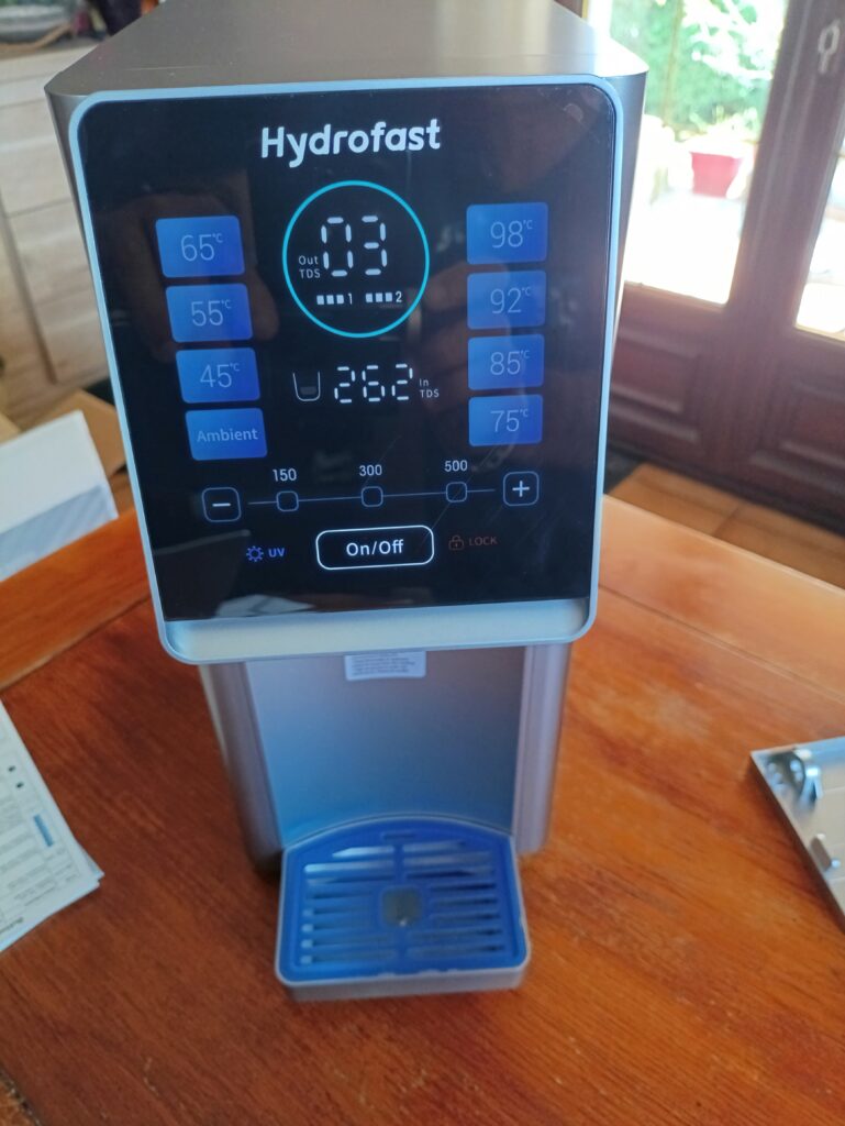 hydrofast w100 face avant