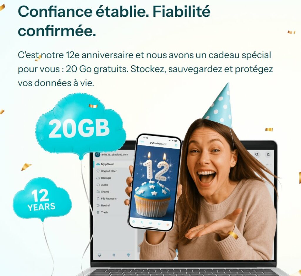 pcloud stockage en ligne