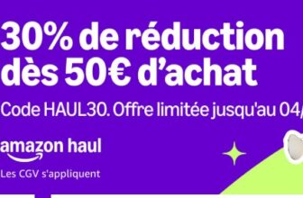 amazon haut 30 pourcent