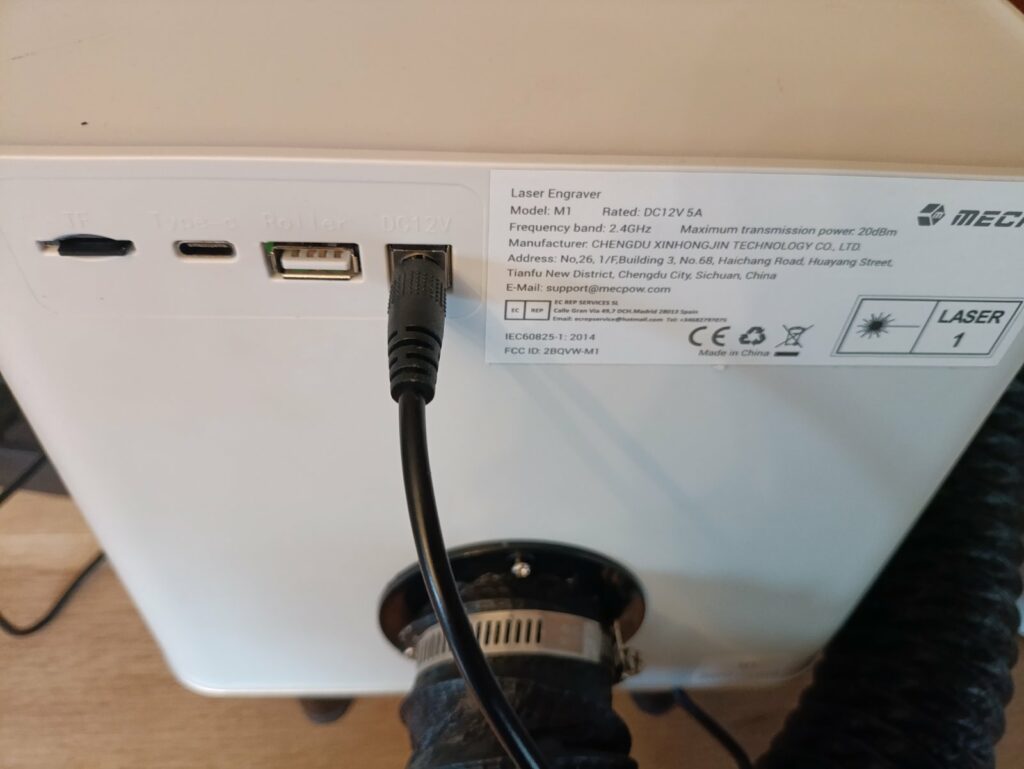 mecpow m1 face arriere